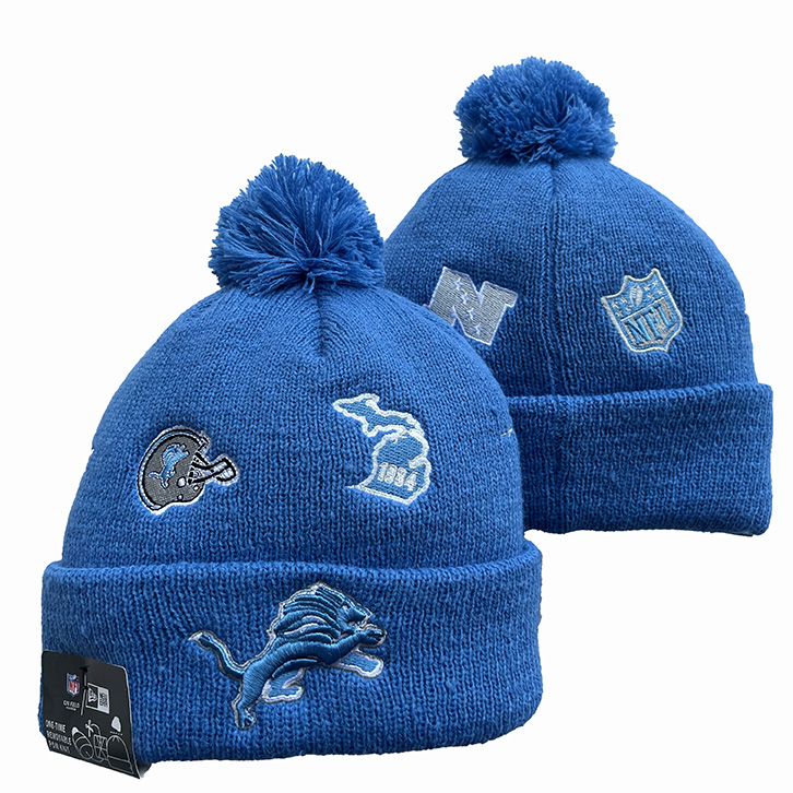 Detriot Lions 2024 knit Hats 009